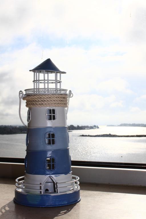 Ostseefjord-Schlei-Blick Im Wikingturm Schleswig Esterno foto